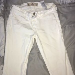 Hollister White Skinny Jeans